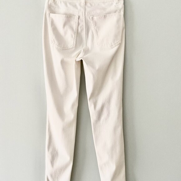 UNIQLO White High-Rise Leggings Pants - Size S - Picture 2 of 4